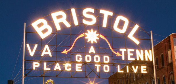 Heads in Virginia, Feet in Tennessee: Bristol