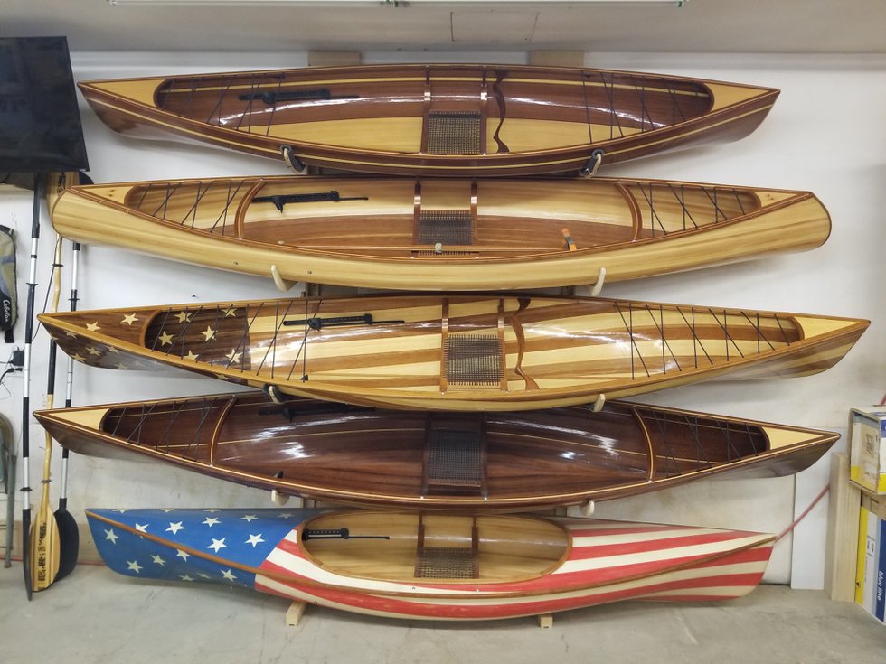Lazy River’s Artful Canoes