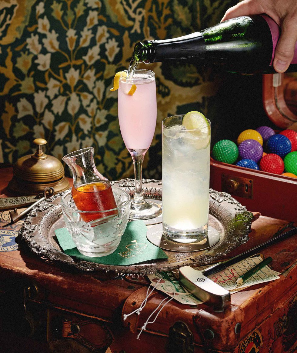 Cocktails at the Hotel Greene
