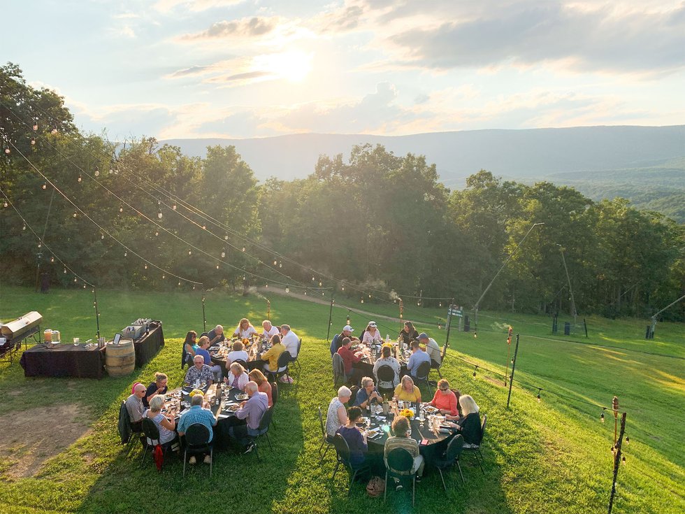Dinner on the Mountain