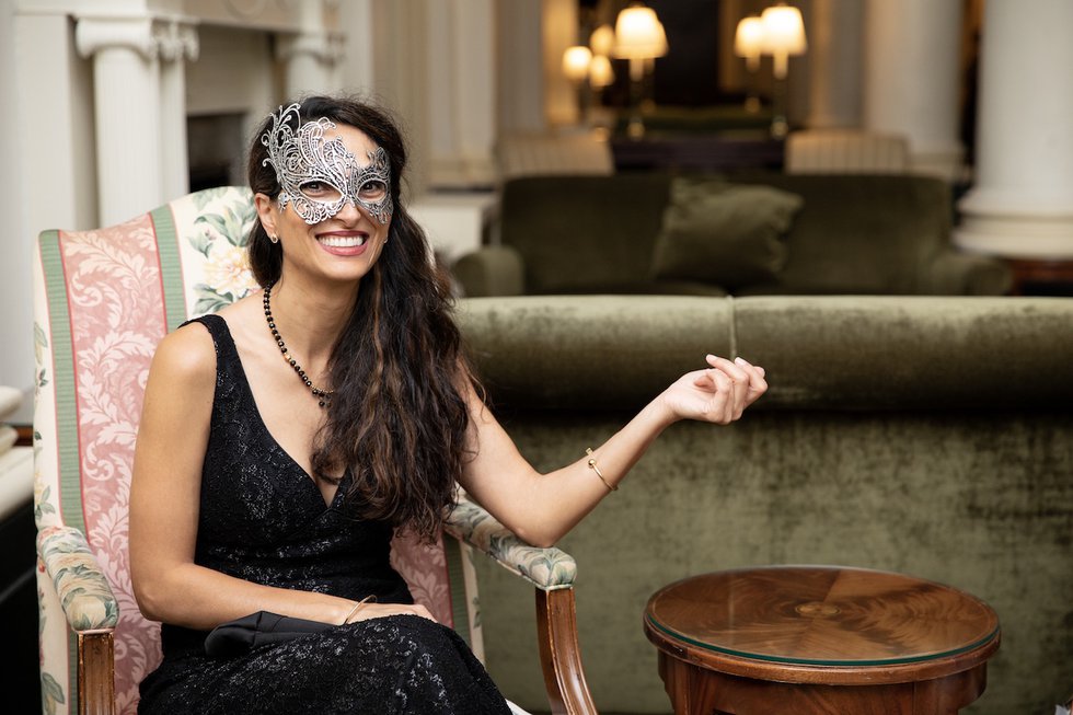 Black and Gold Masquerade Gala
