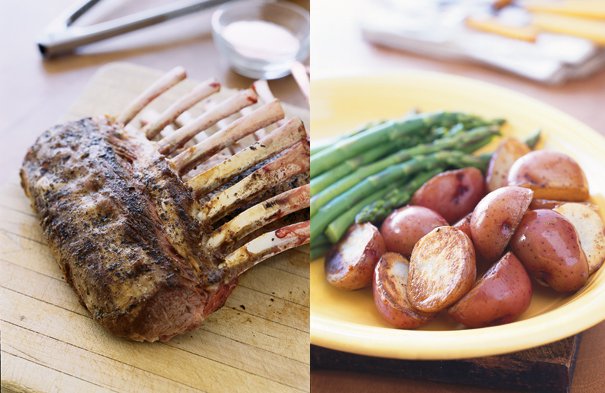 Roasted Rack of Lamb