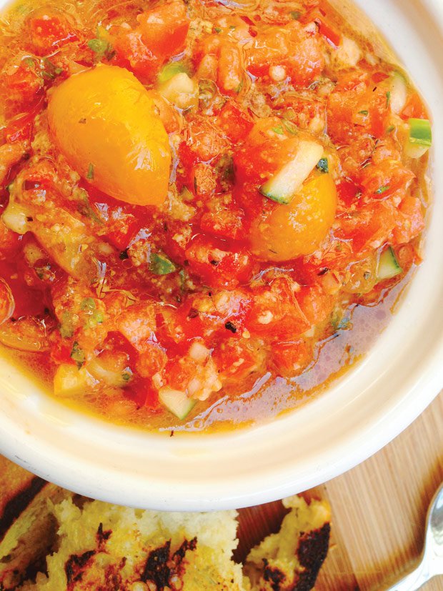 Heirloom Tomato Gazpacho