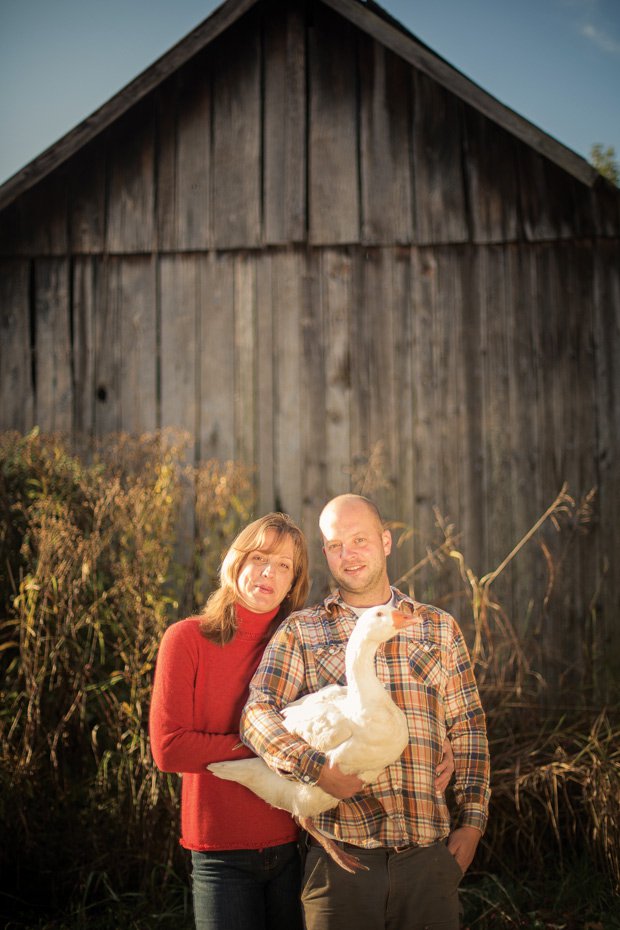 Made in Virginia 2012: Leaping Waters Farm Geese, Alleghany Springs