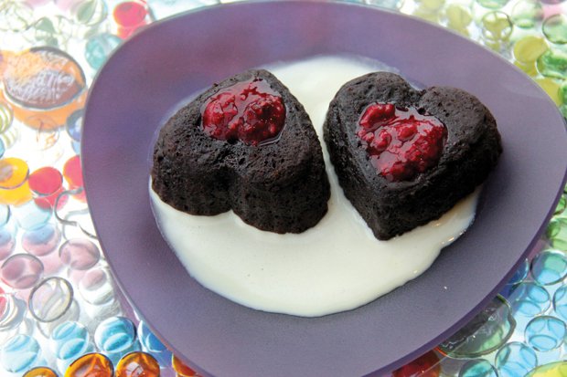 Dark Chocolate Truffle Heart