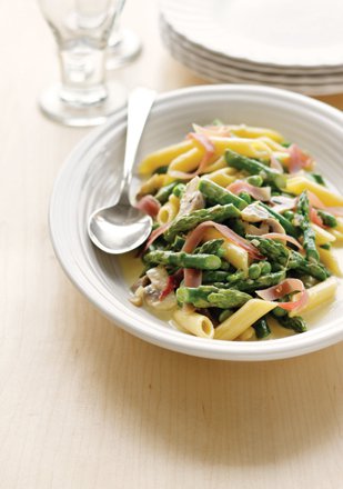 Asparagus, Pasta and Peas