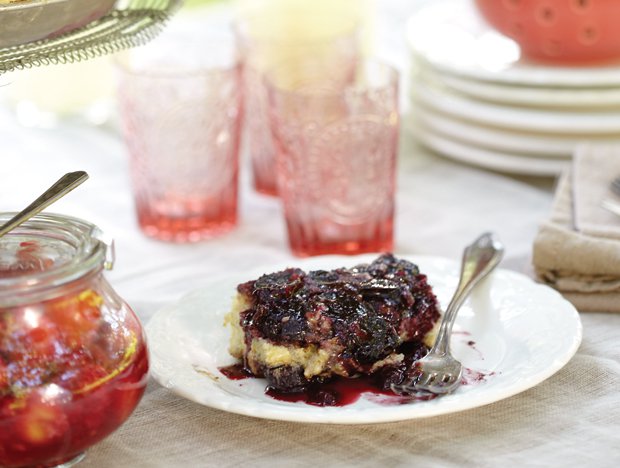 Roasted Cherry Clafoutis