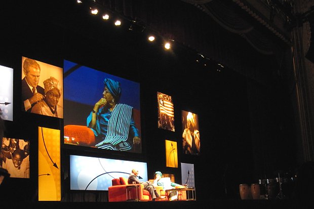 Liberia’s Madame President Addresses the Richmond Forum