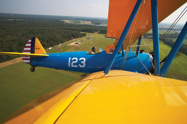 Flying Back In Time