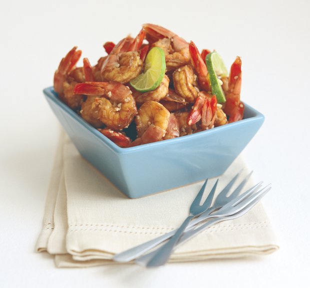 Lime & Balsamic Vinegar Shrimp