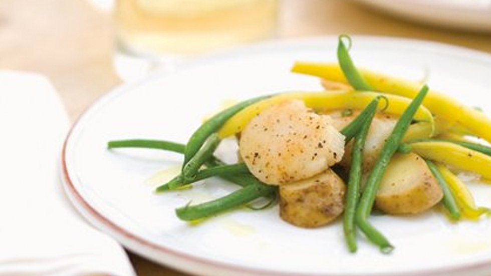 Scallop-New Potato Salad
