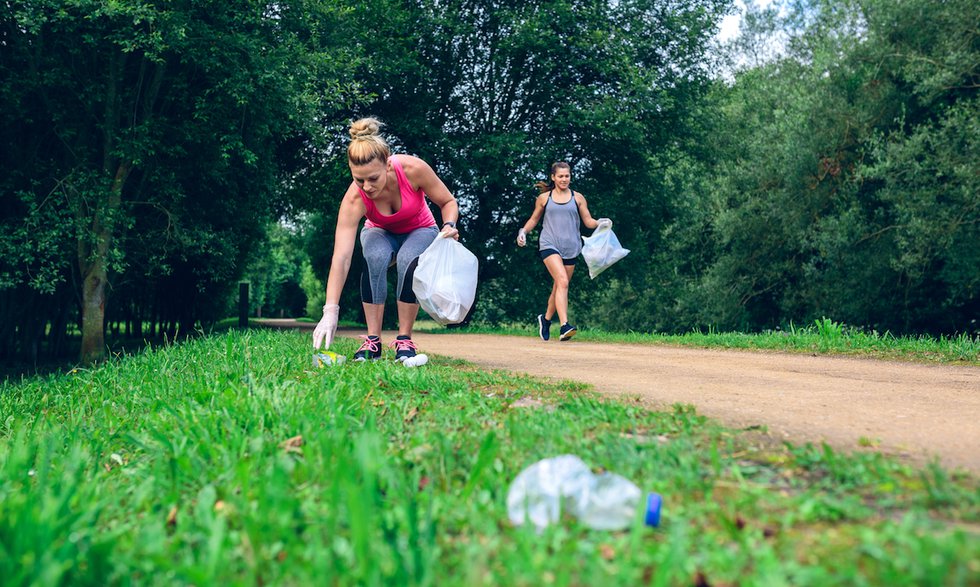 Plogging Along