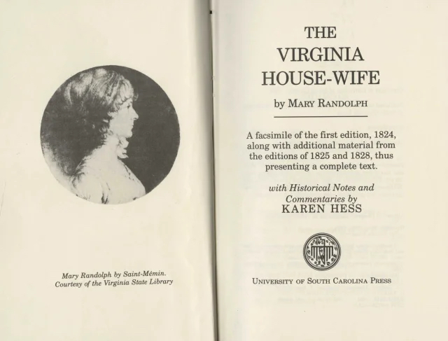 The Virginia House-Wife Recipes
