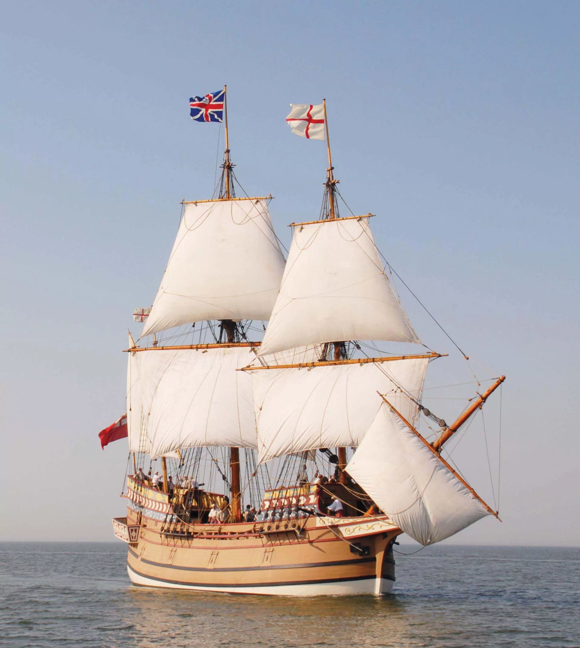 Restoration of 17-Century Ship in Virginia Sets Sails