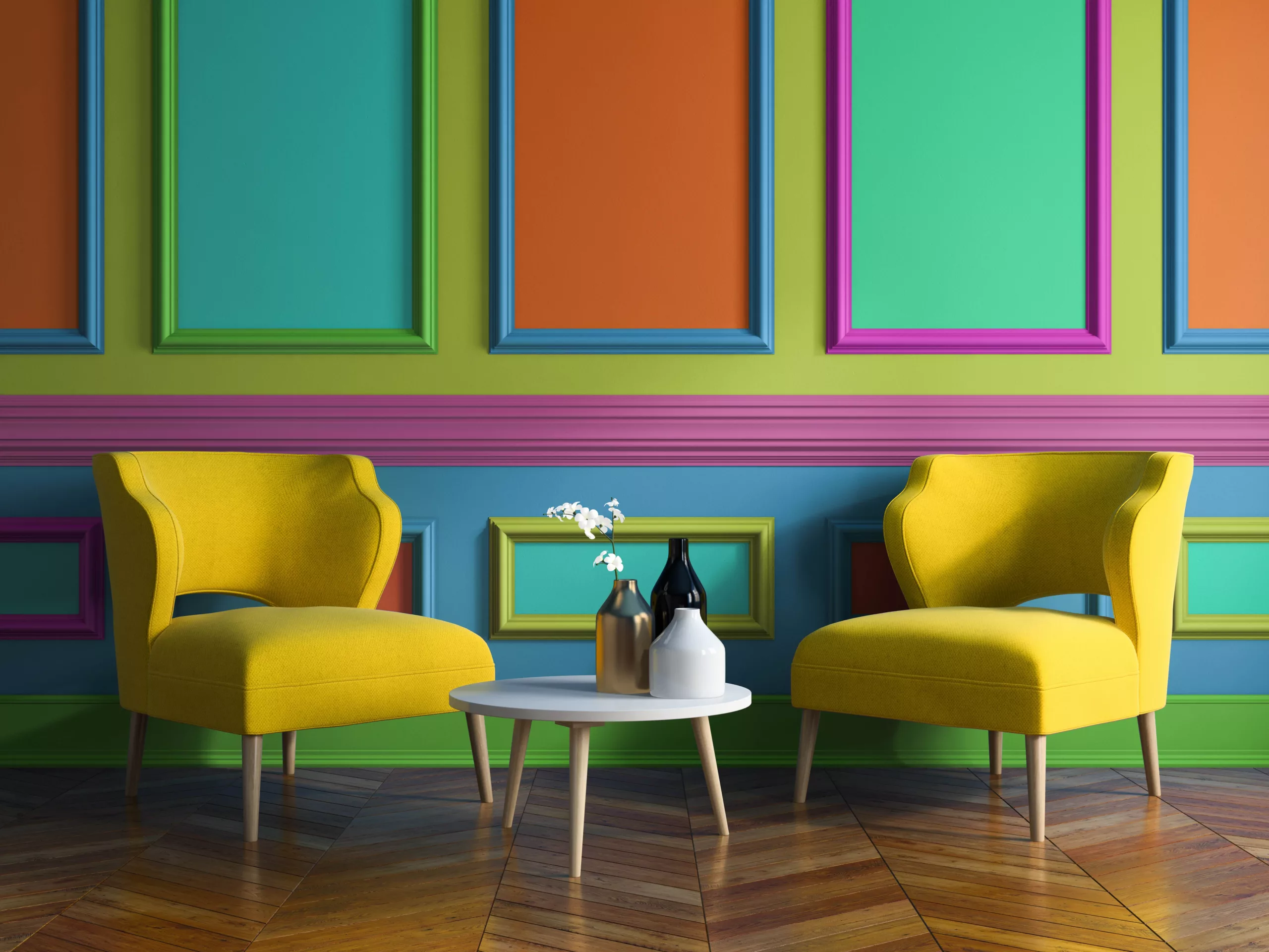 2025 Trends Include Purple and Dopamine Décor