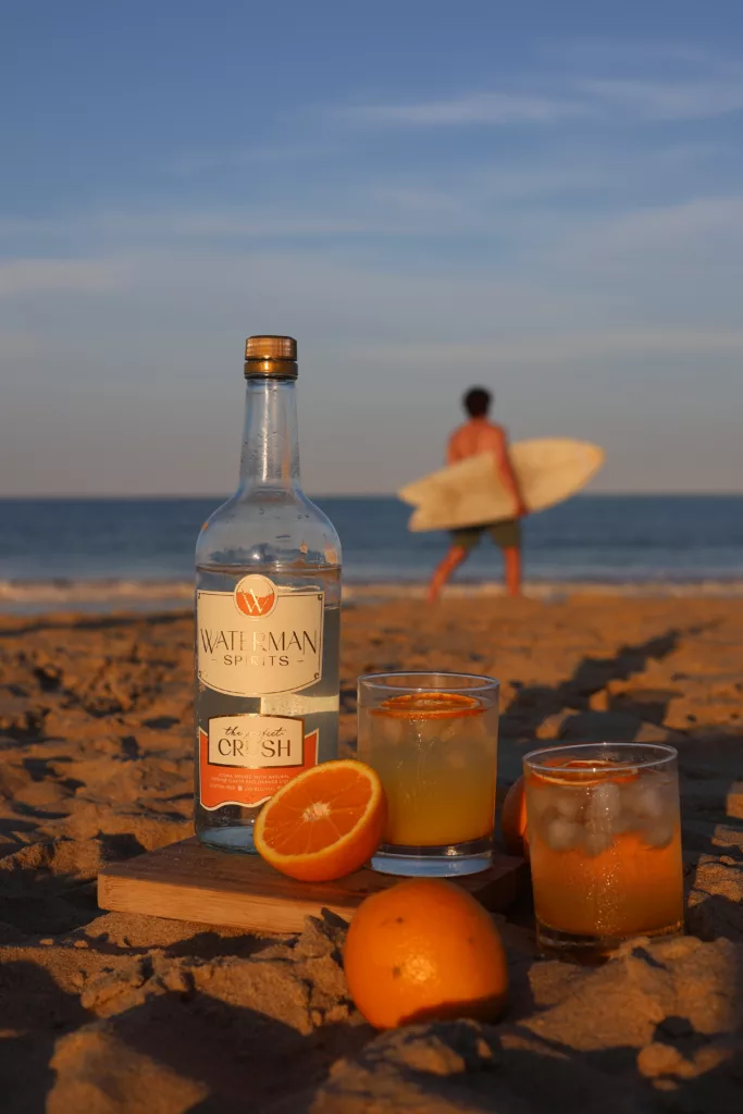 Waterman Spirits, one of Coastal Virginia's distilleries, offers an orange crush vodka.
