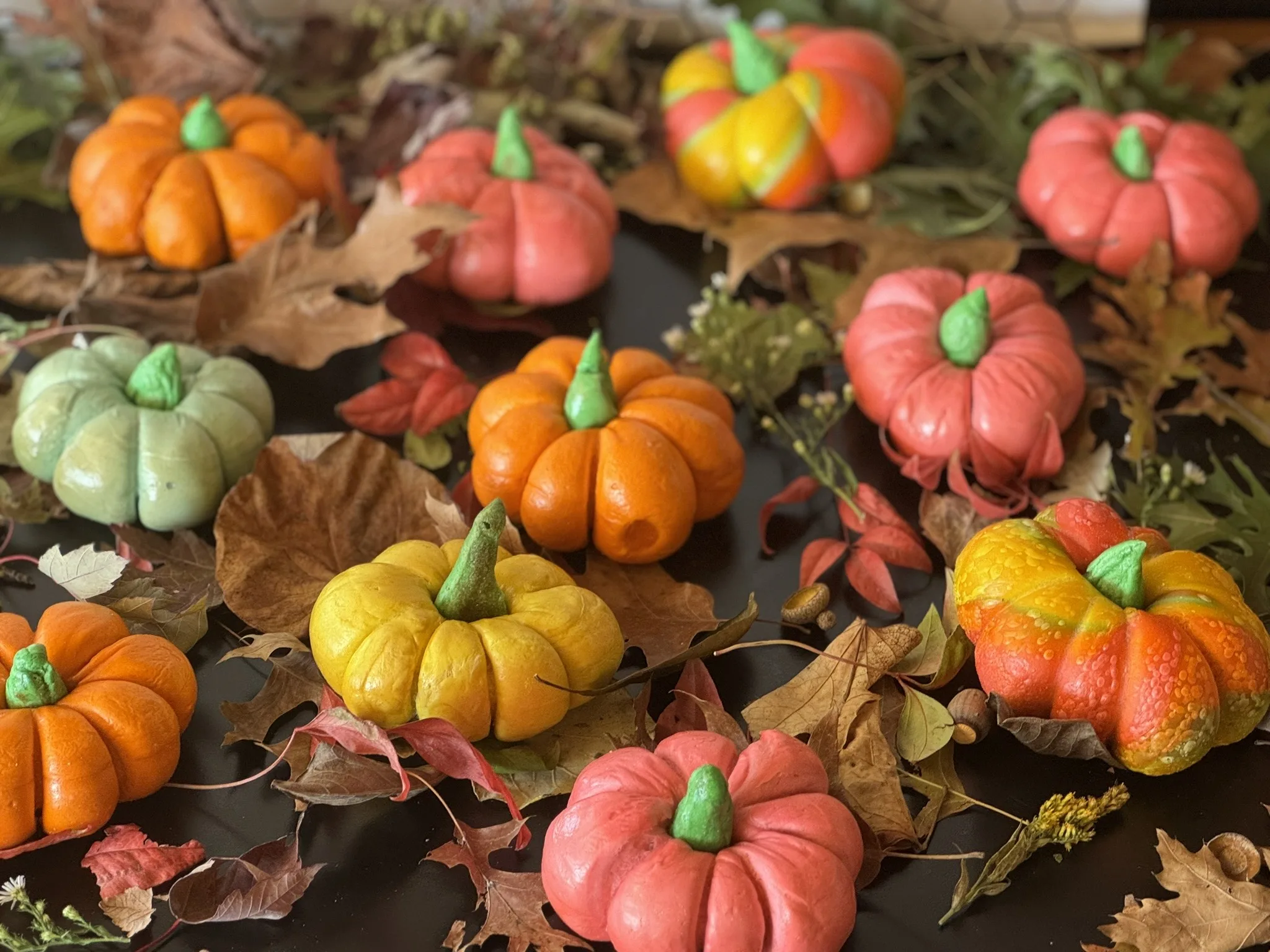 Celebrate Halloween with  Pumpkin-Shaped Bagels