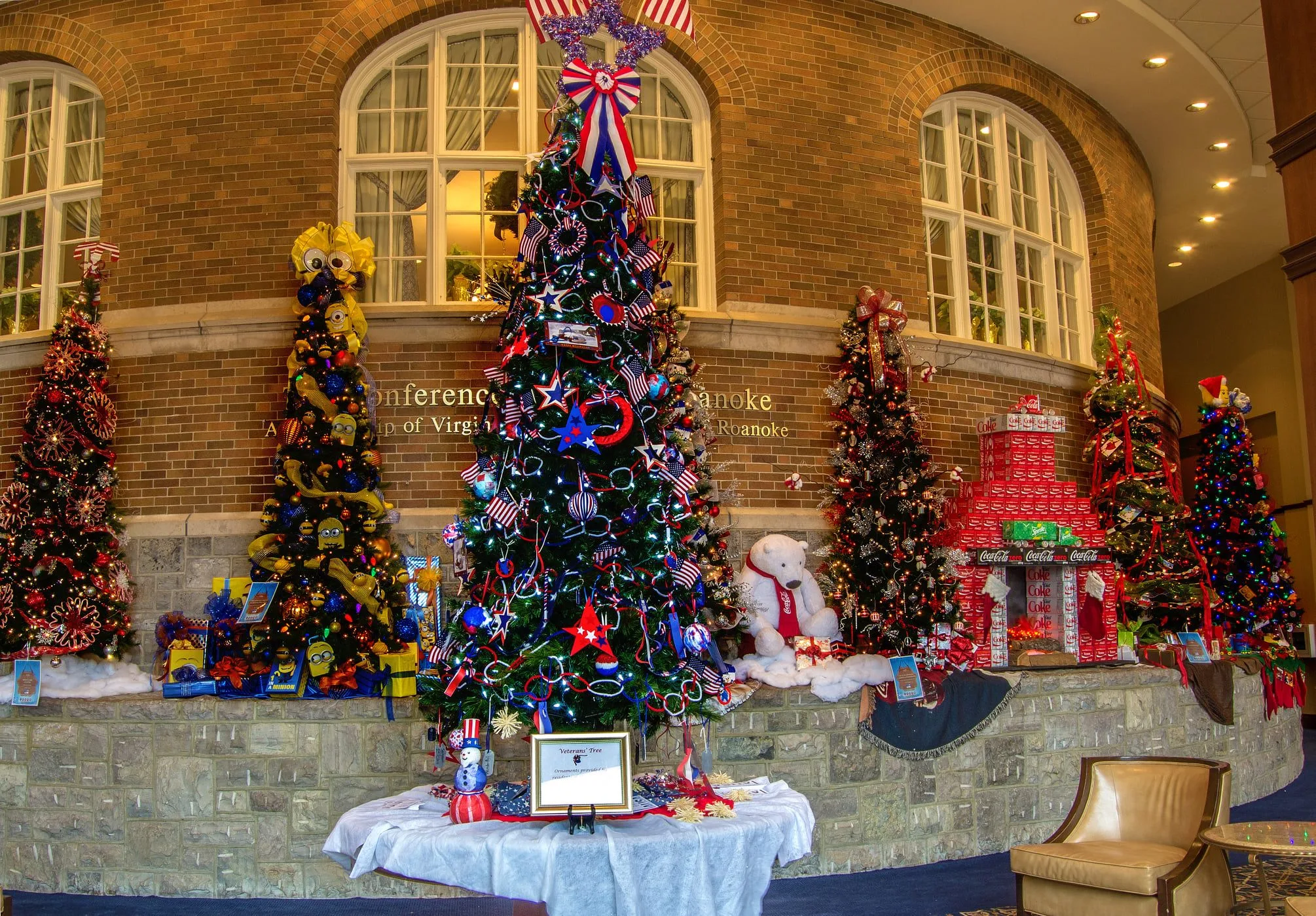 Hotel Roanoke’s Christmas Tree Showcase Returns