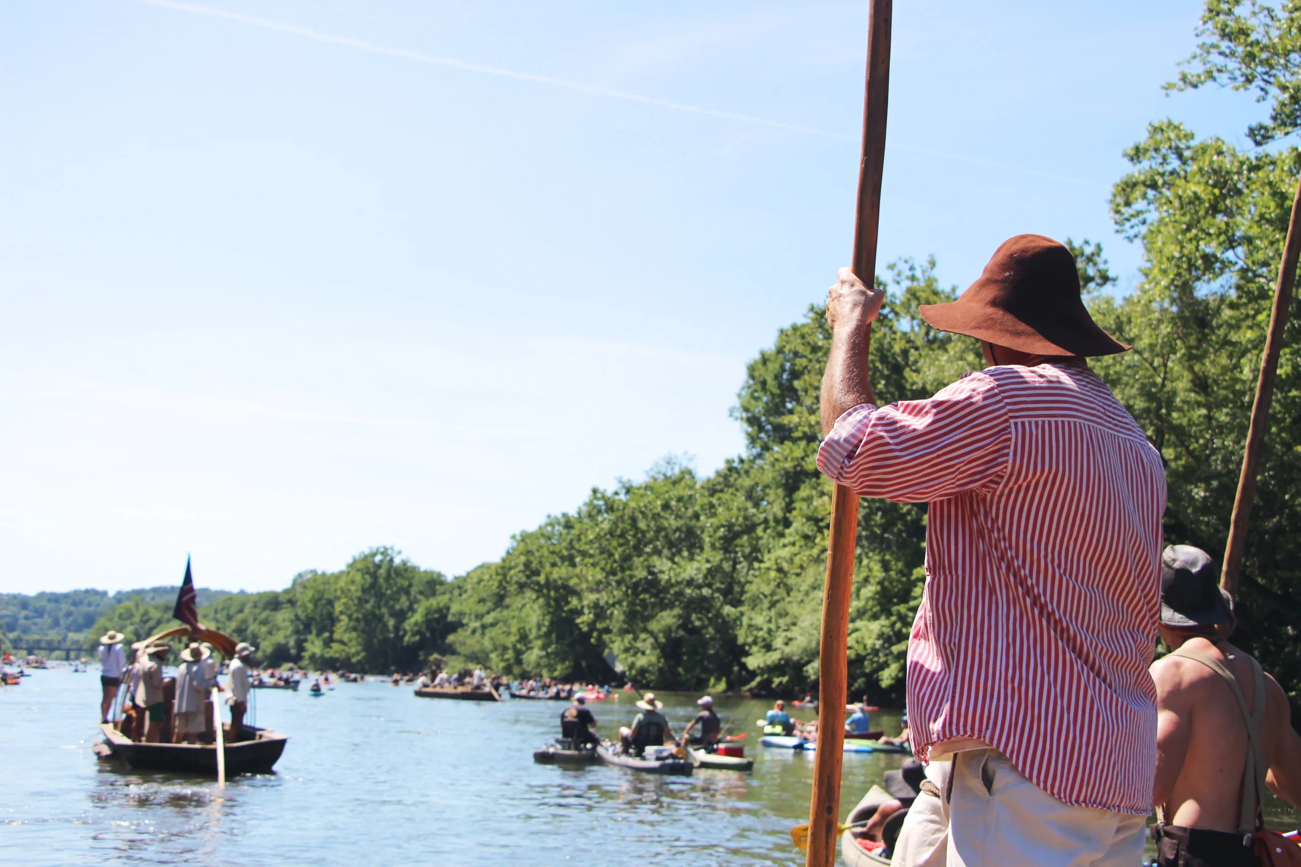 The James River Batteau Festival Sets History Afloat
